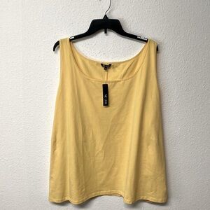 NWT Nic&Zoe 2X Sleeveless Top 96% Cotton 4% Spandex